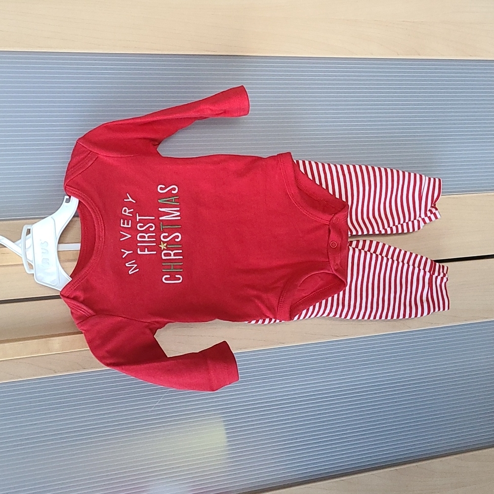 Carter's My 1st Christmas 2 piece Set